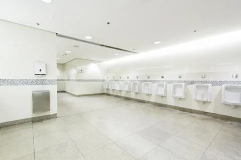 Interior of private restroom Stock Photos