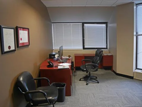 Interior of professional office Stock Photos