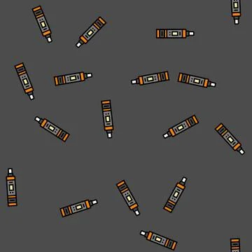 Interior protectant car care vector seamless pattern 스톡 일러스트
