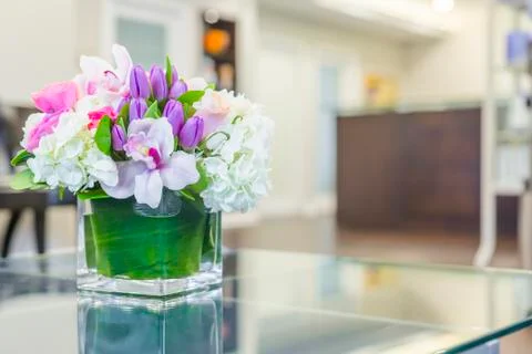Interior of Reception at the clinic Stock Photos