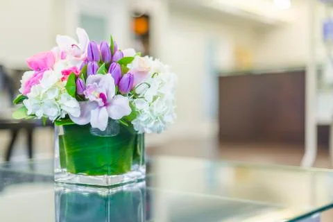 Interior of Reception at the clinic Stock Photos