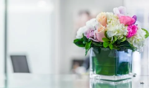 Interior of Reception at the clinic Stock Photos