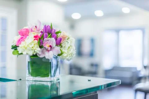 Interior of Reception at the clinic Stock Photos