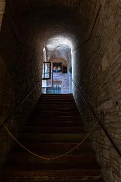 Interior of a religious convent Stock Photos