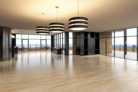 Interior residence Stock Illustration