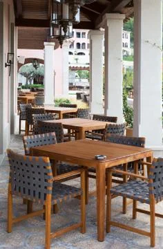 Interior of the restaurant Stock Photos