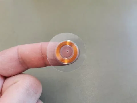 Interior of an RFID transponder for access control Stock-Fotos