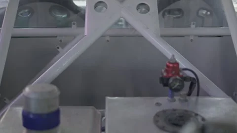 Interior roll cage and fuel cell setup 動画素材 340753689
