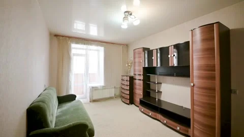 Interior room apartment Stock Footage 132590062