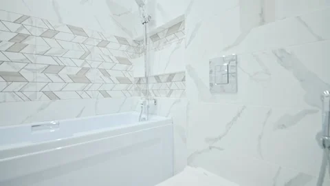 Interior room apartment modern bright cozy atmosphere Stock Footage 152086331