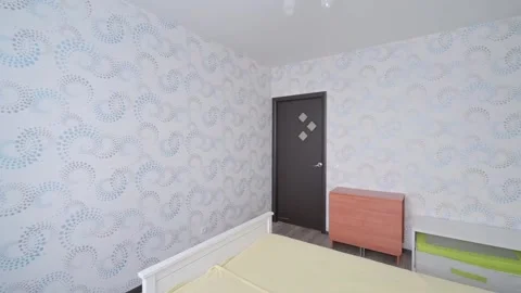 Interior room apartment modern bright cozy atmosphere Stock Footage 172575225