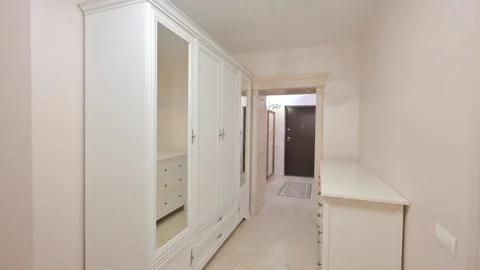 Interior room apartment modern bright cozy atmosphere Stock Footage 172575388