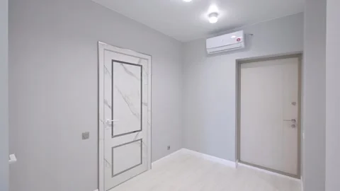 Interior room apartment modern bright cozy atmosphere Stock Footage 172575540
