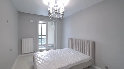 Interior room apartment modern bright cozy atmosphere Stock Footage 172575704
