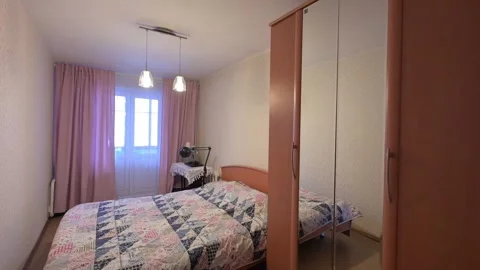 Interior room apartment modern bright cozy atmosphere Stock Footage 172575981