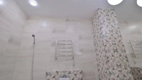Interior room apartment modern bright cozy atmosphere Stock Footage 172575983
