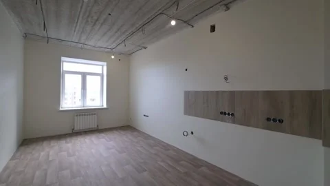 Interior room apartment modern bright cozy atmosphere Stock Footage 200167107