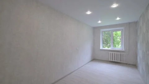 Interior room apartment modern bright cozy atmosphere Stock Footage 200167450