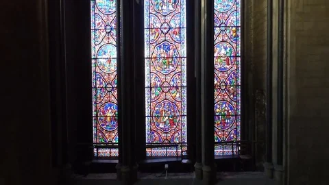 Interior of Saint Patrick's Cathedral, Dublin Stock Footage 78862405