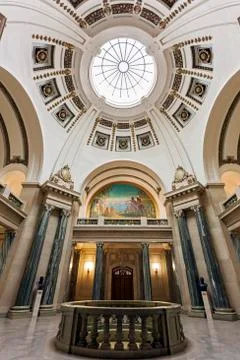 Interior of Saskatchewan Legislative Building Fotos de archivo