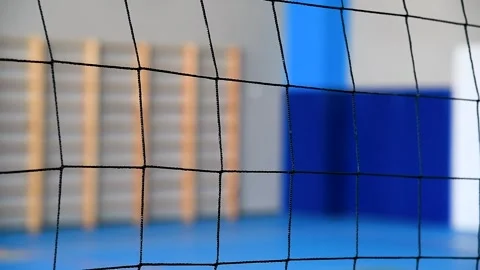Interior of the school sports hall Stock Footage 252519918