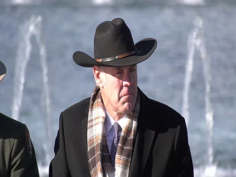 Interior Secretary Ryan Zinke Video stock 82310769