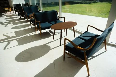 The interior of sitting area Stock Photos