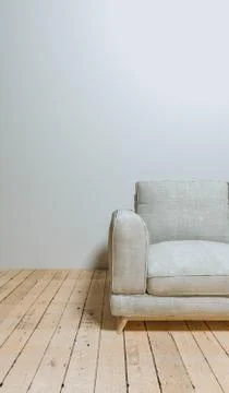 Interior with sofa, 3d illustration,3d Rendering. Stock Illustration