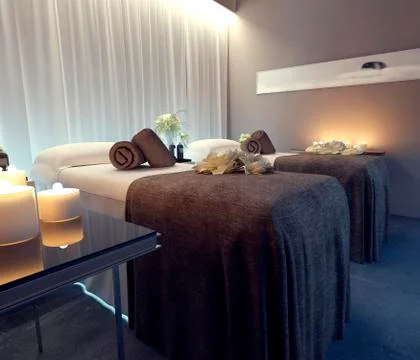 Interior spa Stock Illustration