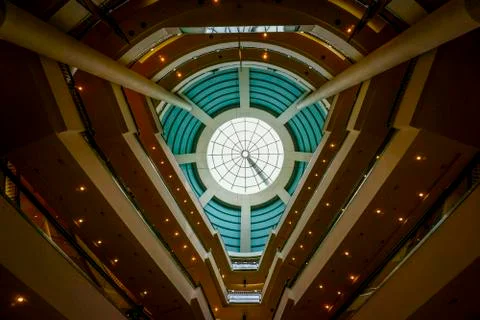 Interior "spaceship" Foto stock