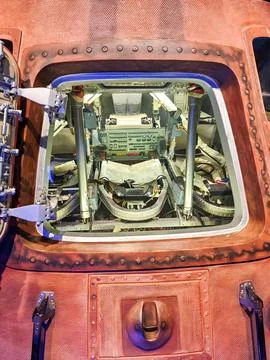 Interior of the Spaceship Stock Photos