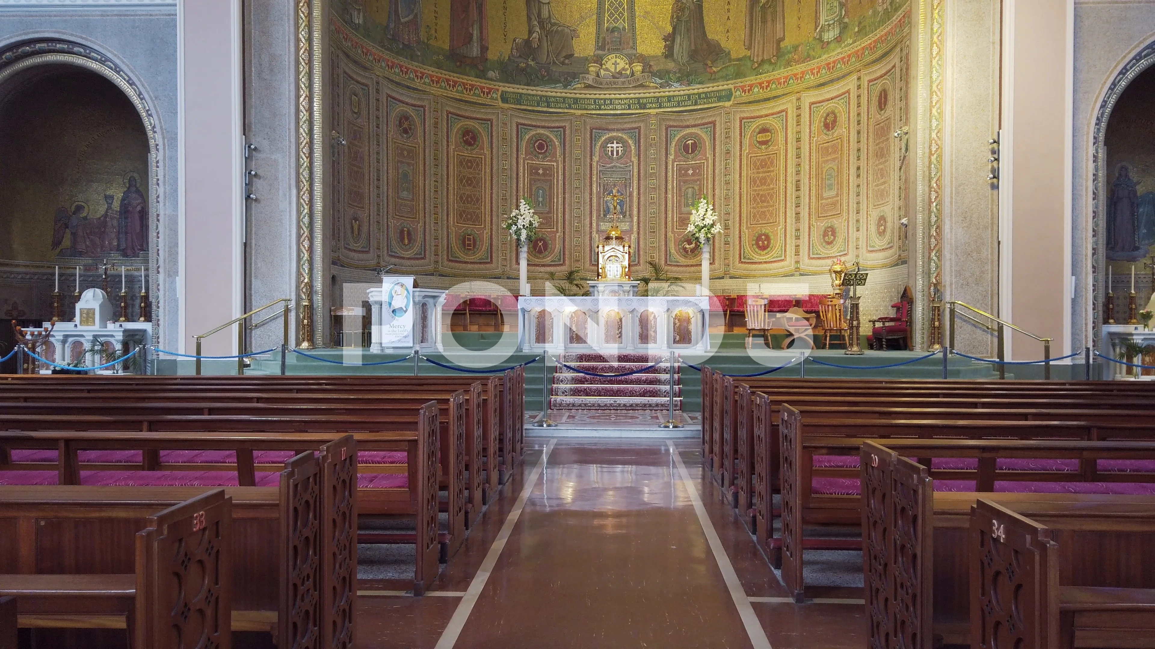 Interior Of St Augustine's Church, Cork,... | Stock Video | Pond5