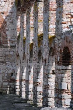 Interior of St. Sofia Church in Nesebar Stock Photos