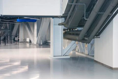 Interior of the stadium Stock Photos