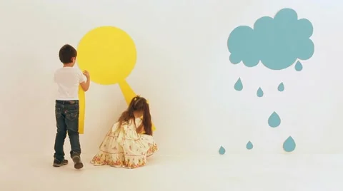 Interior Stickers Video stock 52507916