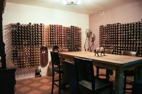 Interior of the tasting room. Stock Photos