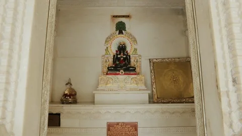 Interior Of Temple, India. Stock-Footage 107389841