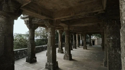 Interior Of Temple, India. Stock-Footage 107391322