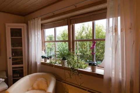 Interior of a tipical house on the Faroe Islands Stock Photos
