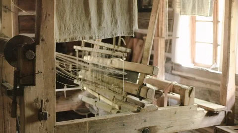 Interior of traditional craft workshop Stock Footage 111141887