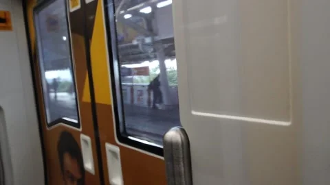 Interior of a train Stock Footage 167299469