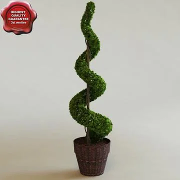 Interior Tree Snake 3D Model