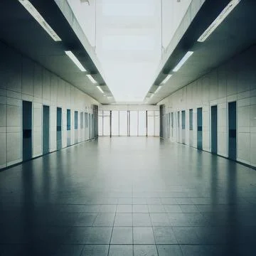 Interior units of storage facilities. Stock Illustration