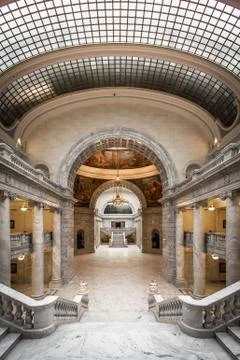 Interior of Utah State Capitol Stock-Fotos
