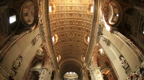 Interior Vatican, Vaticano Видео 53296931