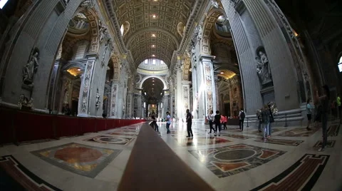 Interior Vatican, Vaticano Видео 53299603