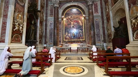 Interior Vatican, Vaticano Видео 53305286