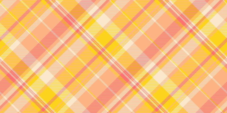 Interior vector check pattern, punk fabric textile plaid. Diamond backgroun.. Stock Illustration