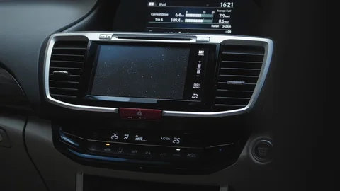Interior of vehicle car Stock Footage 92085172