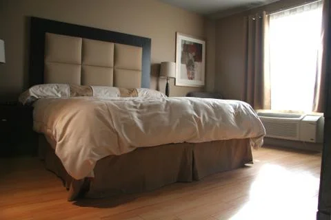 Interior view of bedroom 2 Stock Photos